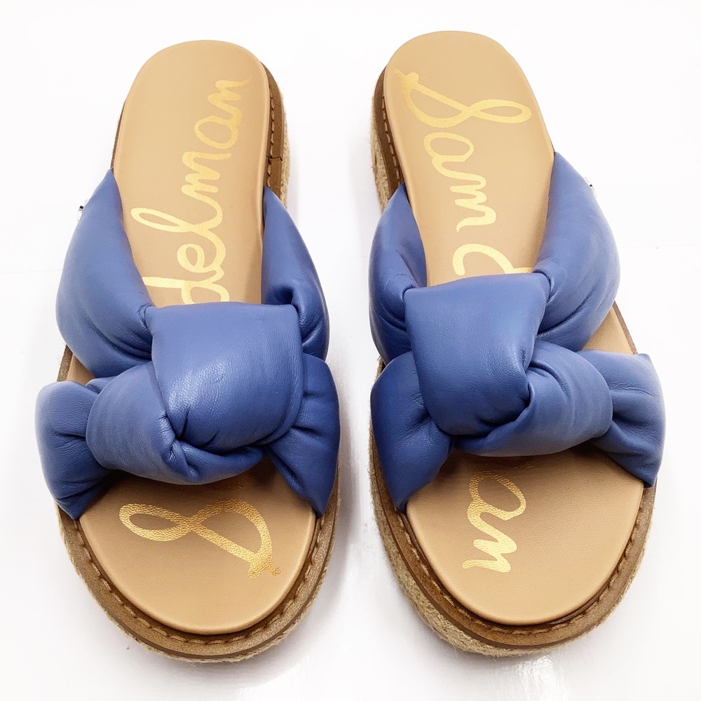 🆕{Sam Edelman} Kory Plush Leather Platform Sandal